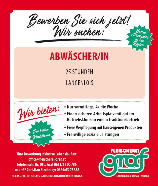 Abwäscher (m/w)